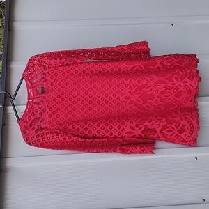 Dress rare edition girl size 16 red